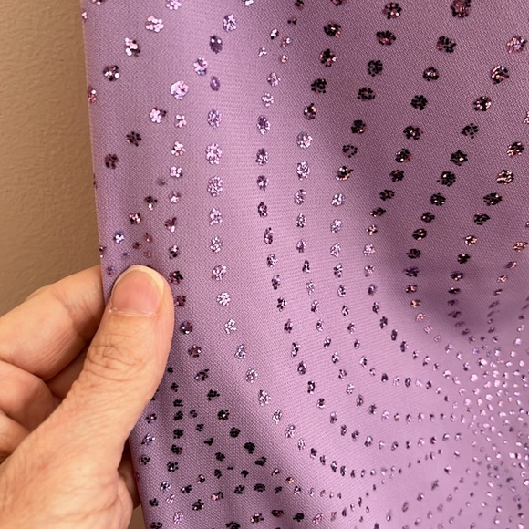 LOL one shoulder sparkle dress size 7/8 - Picture 4 of 11